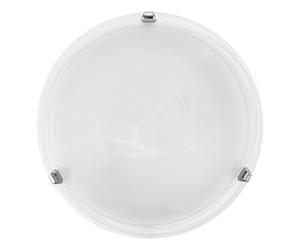 Applique/Plafonnier SALOME E27 1X25W en acier chrome D300mm