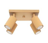 Applique Plafonnier Salon Ajustable Couloir GU10 Or B:25 Cm Spot Lampe Cuisine