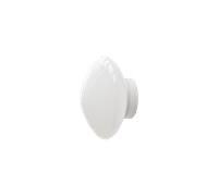 Applique/ Plafonnier &Tradition Mist AP22 Ø25 Blanc/Verre Opale