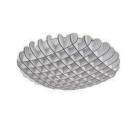 Applique/Plafonnier VALDECABRAS LED 33,5W en acier blanc D510mm