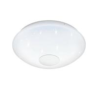 Applique/Plafonnier VOLTAGO 2 LED 14W en acier blanc D295mm