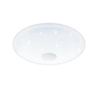 Applique/Plafonnier VOLTAGO 2 LED 31W en acier blanc D580mm