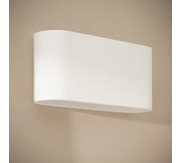 LEDKIA LIGHTING Applique Plâtre Ebin Round Blanc
