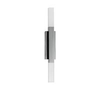 Applique pour miroir ALCUDIA IP44 LED 2X5,5W en aluminium et acier chrome 420x0x30mm
