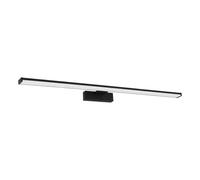 Applique pour miroir P1 IP44 LED 14W en aluminium et matière synthétique noir 780x0x40mm