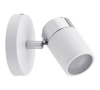 Applique pour salle de bain Paulmann Zyli GU10 10 W blanc, chrome IP44