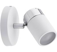 Paulmann Spots Zyli 66710 IP44 GU10 1x10W Blanc/Chrome 230V métal