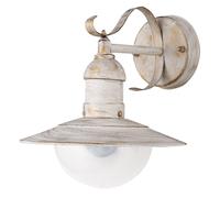 Raba Lux lampe d’extérieur Oslo, Métal Plastique, Antik Weiß, E27 60W
