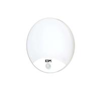 Applique Rond Avec Capteur Led Edm 15w 4000k 1250 Lumens 250x49mm