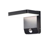 V-TAC LED Applique Rotative - Capteur PIR - Etanche IP65 - Noir - 17W - 2580 Lumens - 4000K