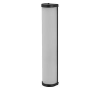 LEDVANCE SALLE DE SOCIÉTÉ CLASSION CYLINDER LAMPE MUR DE SALLE DE SALLE 455 mm, noir, socket E14, peut être équipé d'une lampe intelligente, de fabrication de haute qualité, de forme de cylindre, IP44