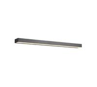 Applique Salle de Bain - Trio Rocco - 90cm - Noir Mat - LED 3000K - IP44