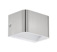 Applique SANIA 4 LED 6W en aluminium nickel mat 130x0x80mm