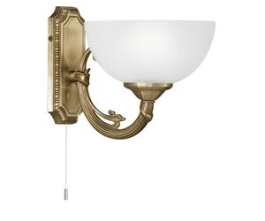 Applique SAVOY E14 1X40W en fonte métallique brun 180x0x160mm