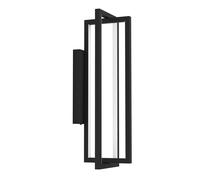 Applique SIBERIA LED 15,5W en acier noir 160x0x300mm