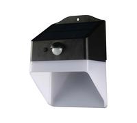 Applique solaire à capteur | IP65 Waterproof | Black + White | 2W | 200 Lumens | 4000K