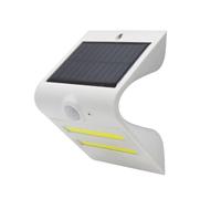 Applique solaire balisage + éclairage LED avec détecteur de mouvement, 1,5W, 180 lumens, 2 COB + 3 SMD blanche