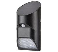 Applique solaire d'extérieur avec capteur LED 3,6W Sepik noir 77013 Rabalux