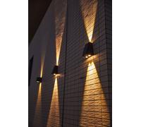 Applique solaire extérieure à LED IMMAX WALL-4 avec capteur de lumière, 2W