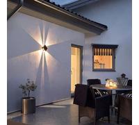 Applique solaire extérieure à LED IMMAX WALL avec capteur de lumière, 2W