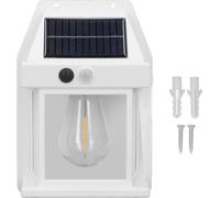 Applique Solaire Extérieure, Lampes Solaires Extérieures Avec Détecteur de Mouvement, 3 Modes Led Lampes Solaires Lampes de Jardin Solaires Pour Extérieur Mur Jardin Balcon Décoration