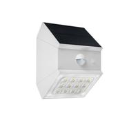 Applique solaire LED Blanc 4 en 1, détecteur de mouvements, IP65, 2 modes de fixation, 230 lm