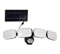 Applique solaire rotatif orientable - EZSOLAR - Avec télécommande - 750 lumens - Blanc neutre