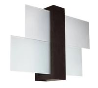 Sollux Lighting – Applique murale FENIKS – Design moderne pour chambre et salon – Wenge