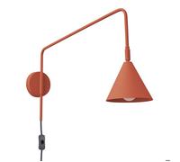 Applique murale NOX ocre rouge