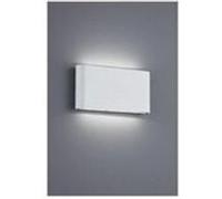 TRIO-Lampe d'extérieur à LED Leuchten Thames II 227660231, blanc aluminium- 2 x LED 4.5 Watt