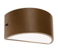 Applique Umbe fermée couleur Corten Prise E27 Sovil 474/36