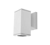 Applique unidirectionnelle blanche GU10 sans source de lumière, idéale pour éclairer les espaces avec style et précision.