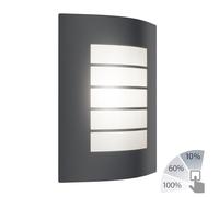 Applique ZYNO pour l'extérieur IP44 anthracite in 27 LED max. 1020lm