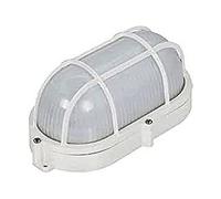 EDM Applique extérieure grille ovale LED 1080 lm 9 W IP65 4000 K