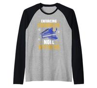 Appliquer la bonté Noel témoin de la Police du Père Noël Manche Raglan