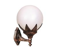 Appliquer le mur pour extérieur, ABS, marron, 29x25x38, capuchon 27 max 60 W