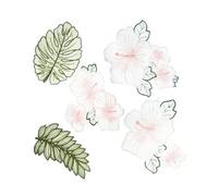 Appliques brodées en tissu pour robe de mariée, jeans, chapeaux, vêtements, décoration, facile à repasser
