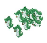 Appliques Brodées Thermocollantes à Coudre pour Faire Soi-même des écussons Brodés pour ChemiseVeste en Jean (Vert), Hztyyier Lot de 10 écussons Thermocollants Other Sewing Embroidery Supplies