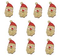 Appliques de Noël pour pinces à cheveux faites à la main à la mode dessin animé couvre-chef décoratif barrettes à cheveux