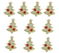 Appliques de Noël pour pinces à cheveux faites à la main à la mode dessin animé couvre-chef décoratif barrettes à cheveux