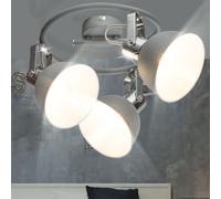 Appliques De Plafond Lampes Rondelle Chrome Gris Spot Mobile Éclairage De Salle