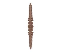 Appliques décoratives en bois non peint en chêne sculpté vague fleur Onlay décalcomanie coin meubles porte décoration artisanat Sm7-6-48