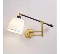 Appliques Éclairage Swing Bran Mur Murs Lautres de Fer Mur Mur Fabric Tabillard Murale Lantern Light Readable Lights for Bedroom Bedside Wall Sconce pour n'importe Quel Espace Made in China