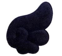 Appliques en peluche en forme d'aile de dessin animé appliques en fourrure faites à la main pour queue de cheval décoration charmantes barrettes