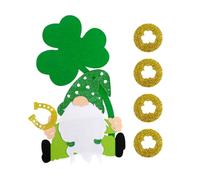 Appliques en tissu pour la fête de la patrie, drapeau, chapeau de bière, vêtements verts, patchs à repasser pour Costumes de Festival, décor de célébration irlandaise