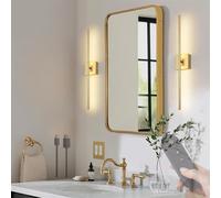 Appliques murales, Applique Murale 270 °, Port USB et Applique Murale avec Bouton variateur, éclairage Mural avec Cordon pour (2 Paquets, Argent)