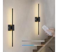 Appliques murales, Applique Murale 270 °, Port USB et Applique Murale avec Bouton variateur, éclairage Mural avec Cordon pour (2 Paquets, Argent)