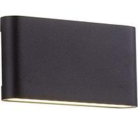 Appliques murales, Applique Murale LED Moderne d'extérieur, Lanterne Murale étanche à éclairage vers Le Haut et vers Le Bas, Lampe Murale Mince pour intérieur et extérieur, Maison,