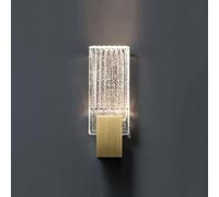 Appliques murales, Appliques murales en Cristal postmodernes, éclairage intérieur, Lampe Murale Simple en cuivre, Lampes de Chevet pour Chambre à Coucher, Appliques murales pour Couloir, Salon, e