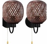 Appliques murales, Appliques murales LED Lampes IP65 Lampe Applique Noire Haut vers Le Bas veilleuse Avant terrasse (lumière Blanche 6000K, 120 cm 76 W)